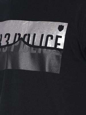 black cotton t-shirt - 14376931 - Standard Image - 4