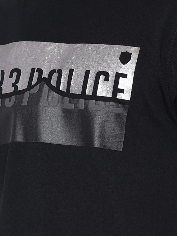 black cotton t-shirt - 14376931 - Zoom Image - 4