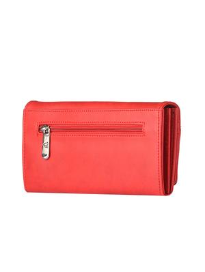 red leatherette regular clutch - 14378114 - Standard Image - 2