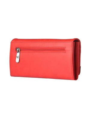 red leatherette regular clutch - 14378120 - Standard Image - 2