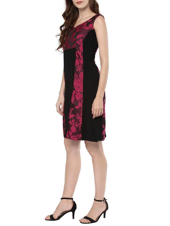 black a-line dress - 14378346 - Zoom Image - 2