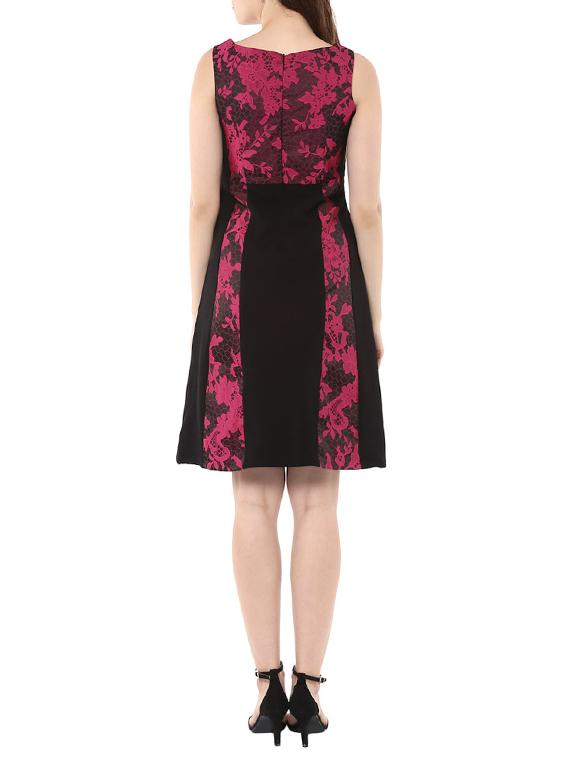 black a-line dress - 14378346 - Zoom Image - 3