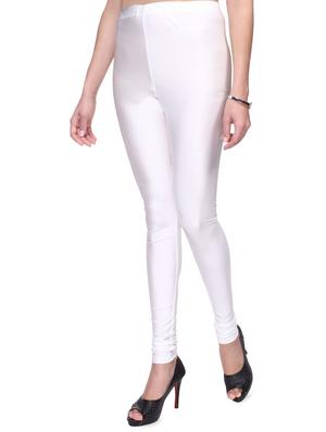 white nylon casual legging - 14379396 - Standard Image - 2