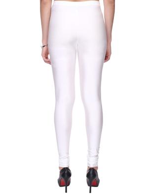 white nylon casual legging - 14379396 - Standard Image - 3