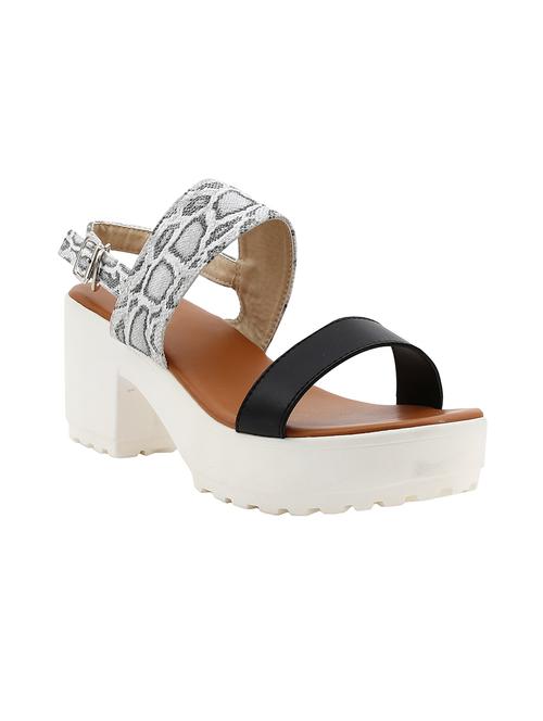 black back strap sandal - 14379683 - Standard Image - 1