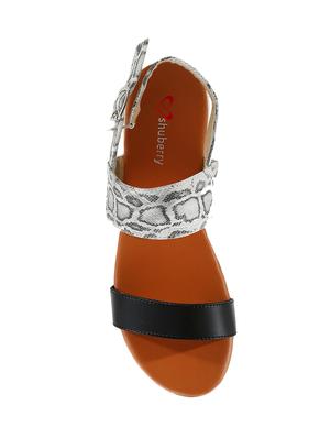 black back strap sandal - 14379683 - Standard Image - 4