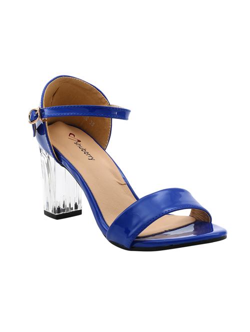 blue patent sandals - 14379720 - Standard Image - 1