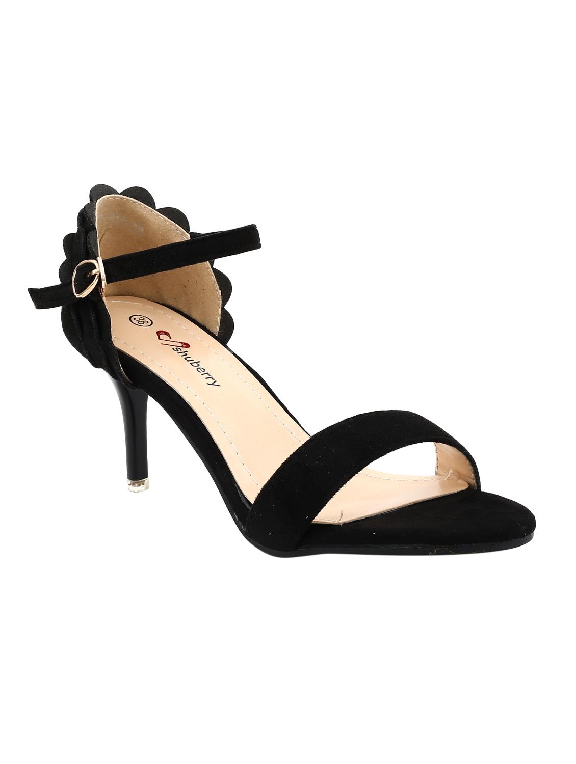 black ankle strap sandal - 14379727 - Zoom Image - 1