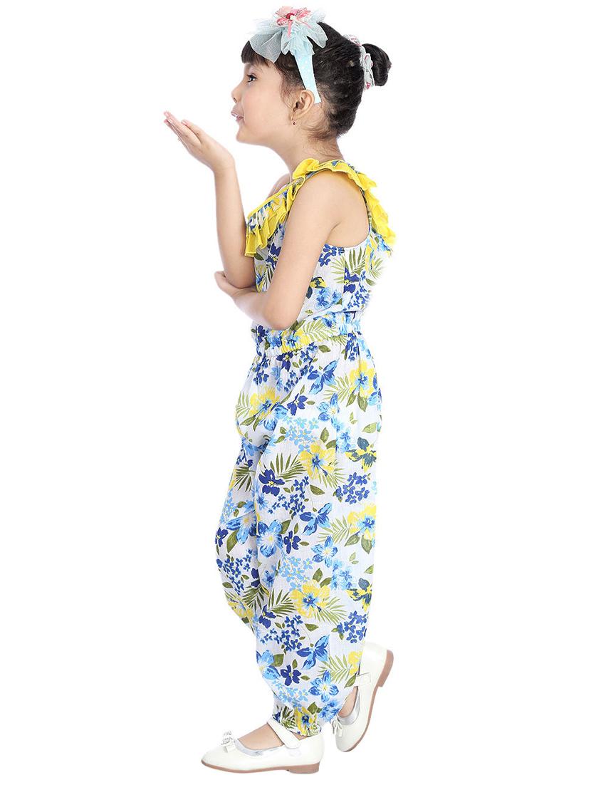 multi colored cotton jumpsuit - 14382907 - Zoom Image - 1