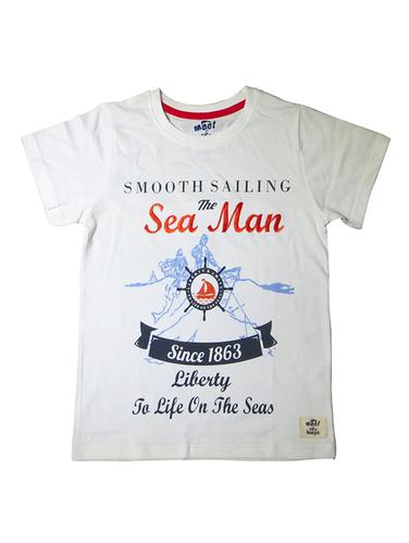 white cotton tshirt - 14385765 - Very Small Image - 1