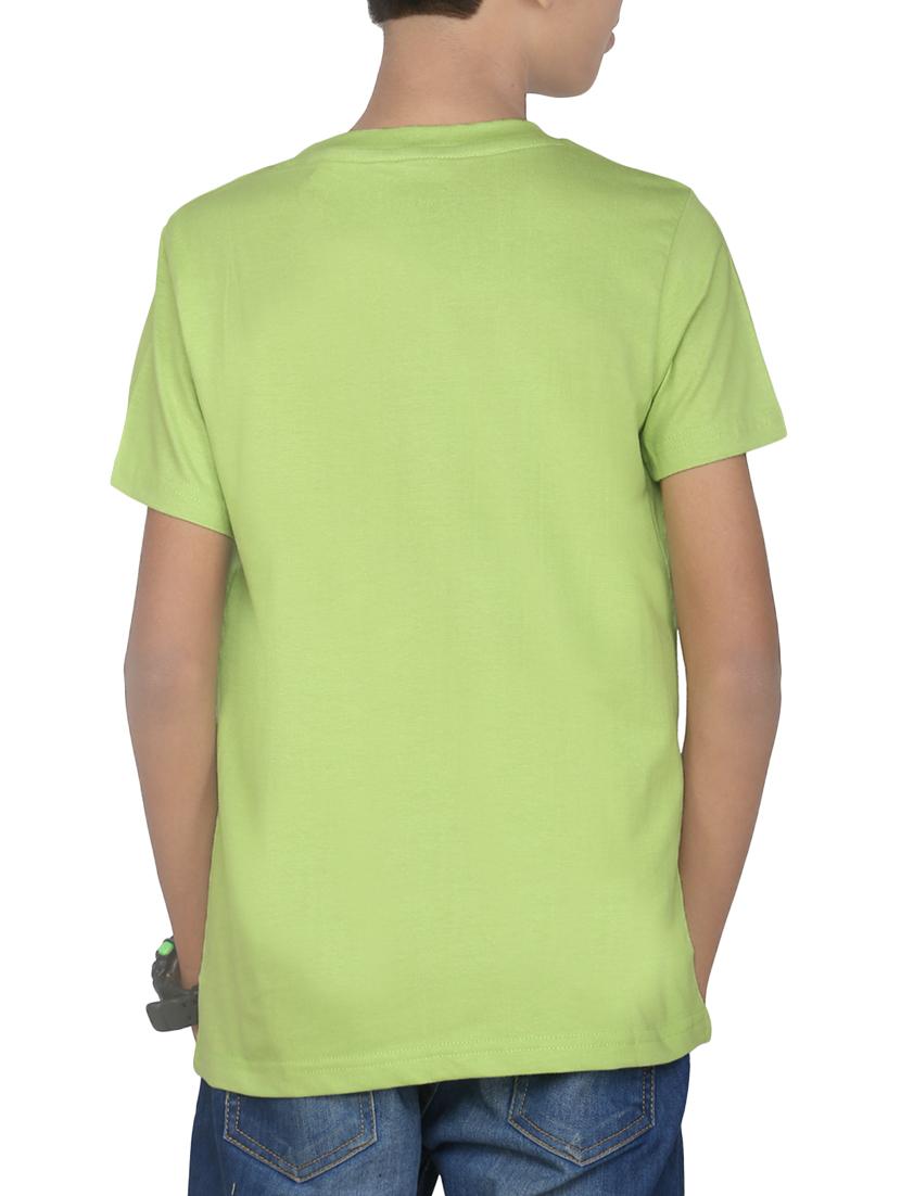 green cotton tshirt - 14387468 - Zoom Image - 3