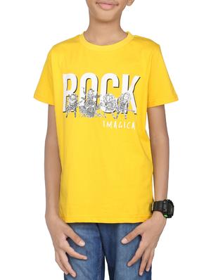 yellow cotton tshirt - 14387469 - Standard Image - 1