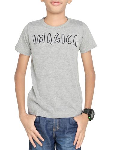 grey cotton blend tshirt - 14387471 - Very Small Image - 1