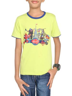 yellow cotton t-shirt - 14387487 - Standard Image - 1