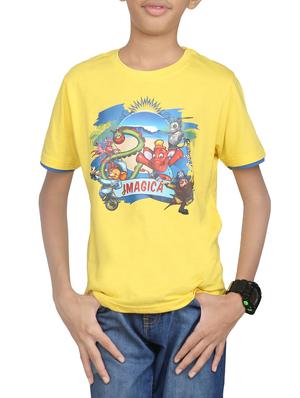 yellow cotton tshirt - 14387490 - Standard Image - 1