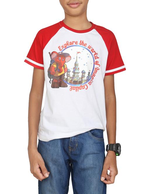 white cotton tshirt - 14387492 - Standard Image - 1