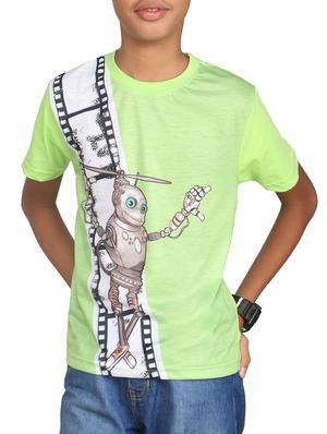 green cotton tshirt - 14387494 - Standard Image - 1