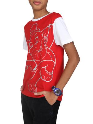 red cotton tshirt - 14387497 - Standard Image - 1