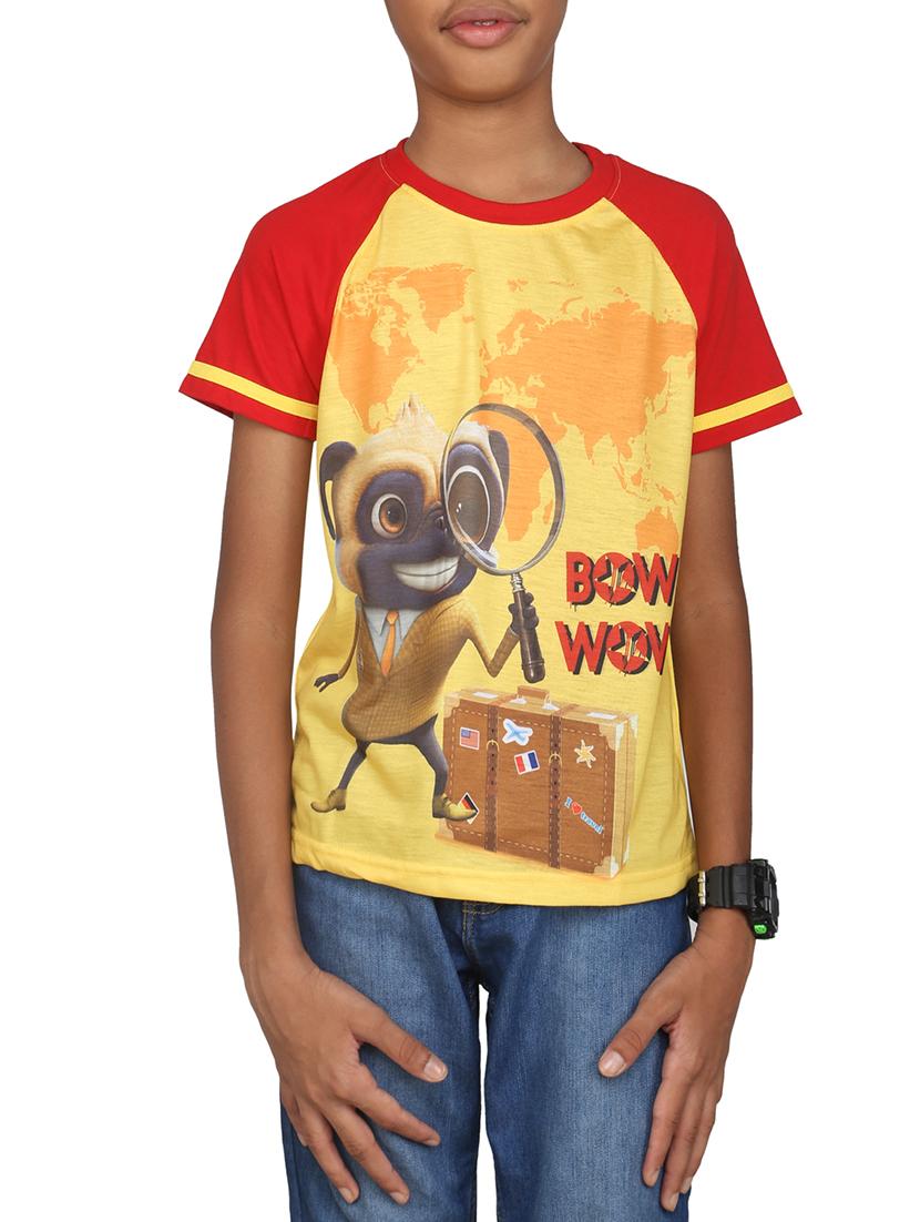 yellow cotton tshirt - 14387500 - Zoom Image - 1