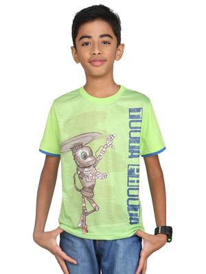 green cotton tshirt - 14387501 - Standard Image - 4