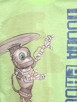 green cotton tshirt - 14387501 - Standard Image - 5