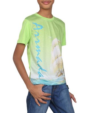 green cotton tshirt - 14387503 - Standard Image - 1