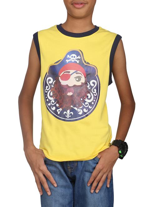 yellow cotton tshirt - 14387508 - Standard Image - 1