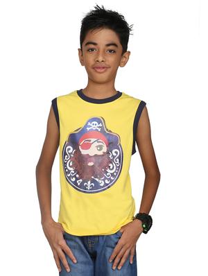 yellow cotton tshirt - 14387508 - Standard Image - 4