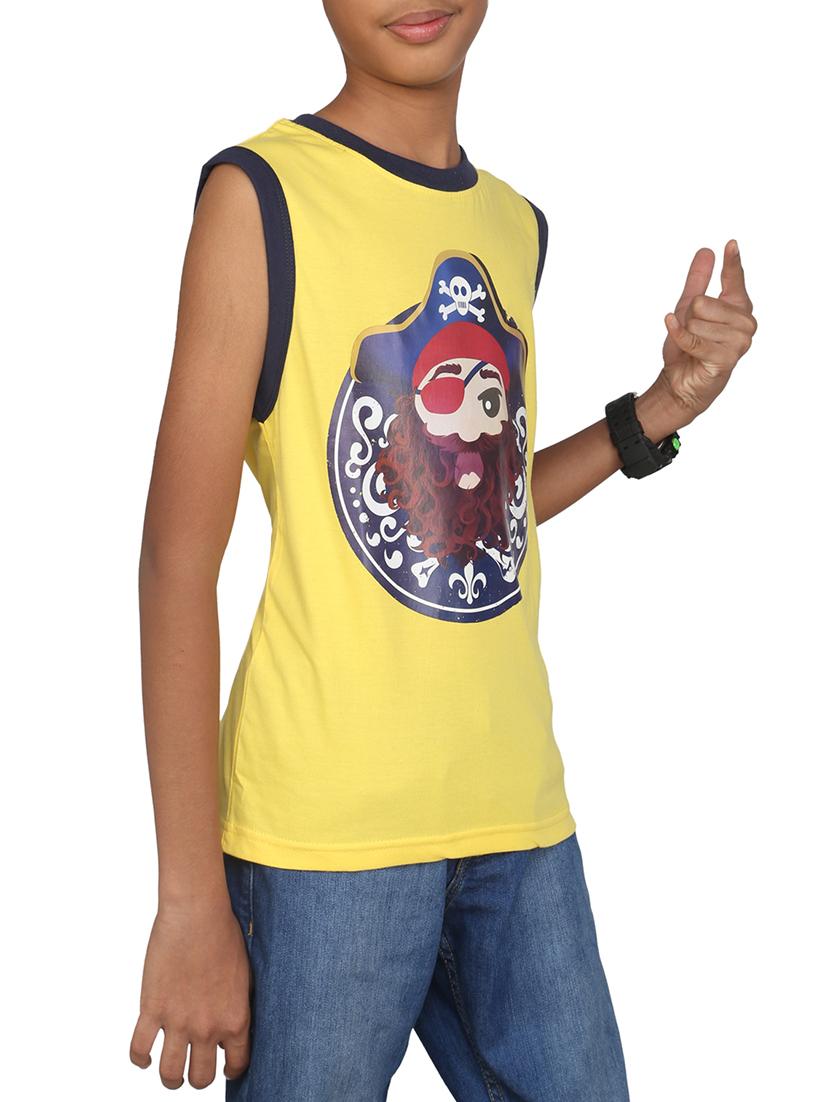 yellow cotton tshirt - 14387508 - Zoom Image - 2
