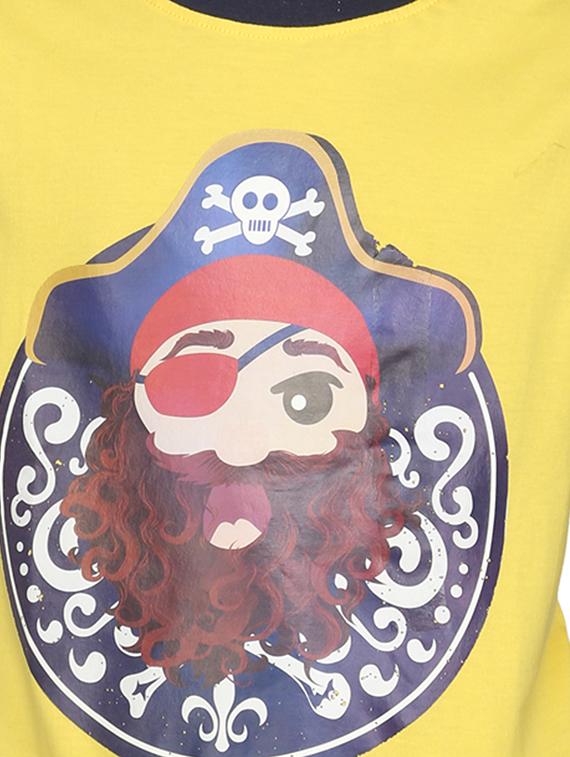 yellow cotton tshirt - 14387508 - Zoom Image - 5