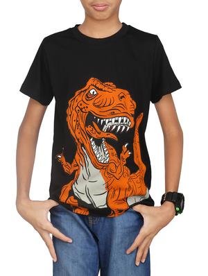 black cotton tshirt - 14387516 - Standard Image - 1