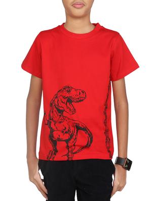 red cotton tshirt - 14387523 - Standard Image - 1