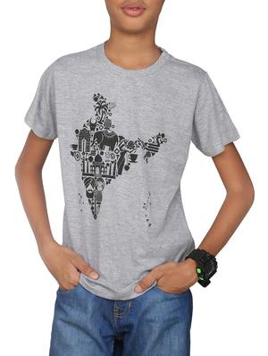 grey cotton blend tshirt - 14387527 - Standard Image - 1