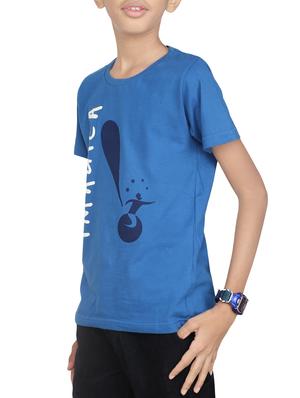 light blue cotton tshirt - 14387536 - Standard Image - 1