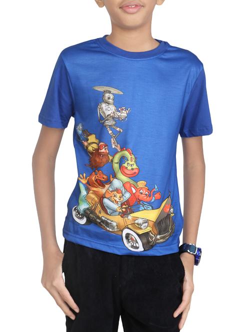 light blue cotton tshirt - 14387540 - Standard Image - 1