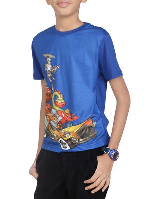 light blue cotton tshirt - 14387540 - Standard Image - 2