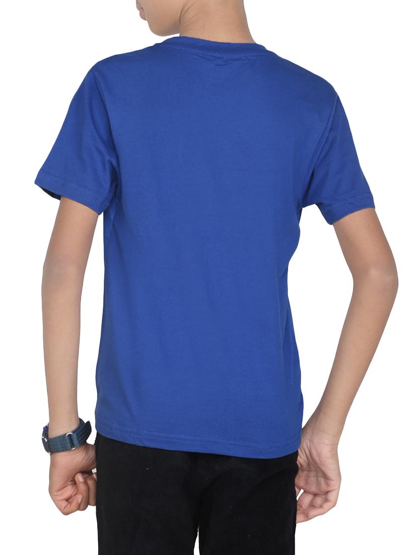 light blue cotton tshirt - 14387540 - Zoom Image - 3