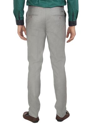 grey polyester formal trouser - 14387592 - Standard Image - 3