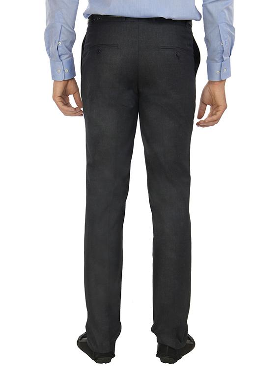 navy blue polyester formal trouser - 14387594 - Zoom Image - 3