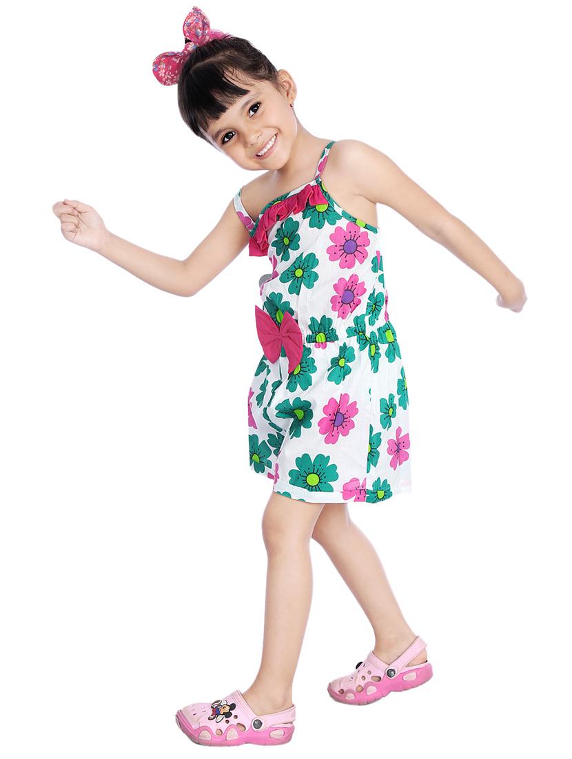 green cotton playsuit - 14387635 - Zoom Image - 1