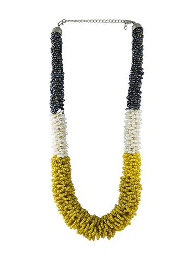 multi metal long necklace - 14387914 - Very Small Image - 1