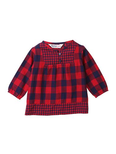 red cotton regular top - 14388142 - Very Small Image - 1