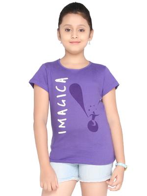 purple cotton top - 14389723 - Standard Image - 4
