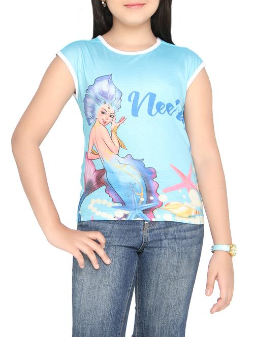 blue cotton top - 14389733 - Standard Image - 1