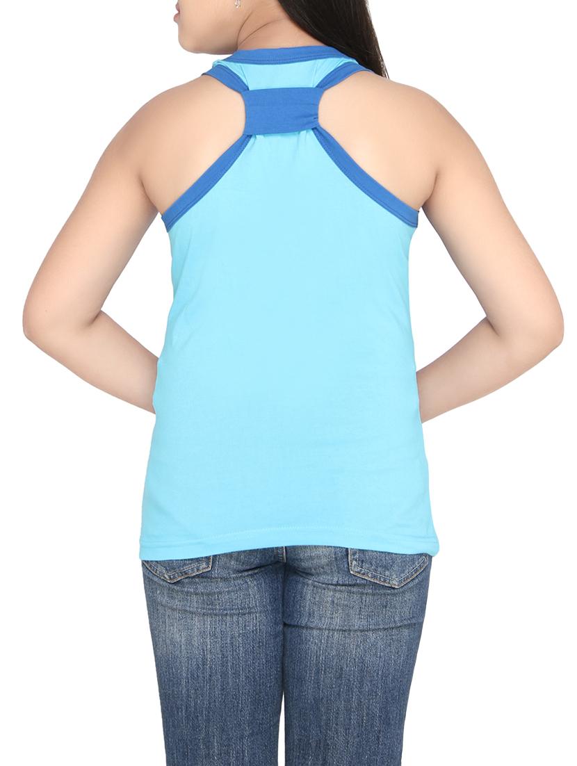 blue cotton top - 14389735 - Zoom Image - 3