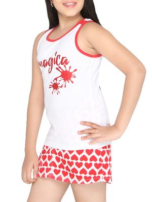 white cotton top - 14389737 - Standard Image - 2
