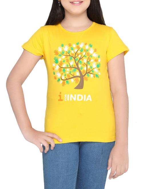 yellow cotton top - 14389741 - Standard Image - 1