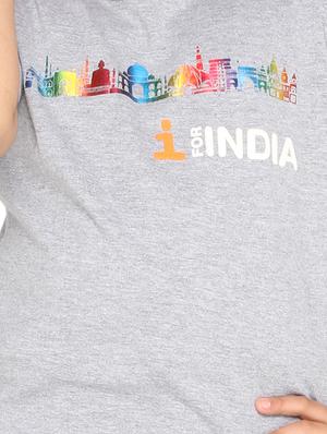 grey cotton blend top - 14389743 - Standard Image - 4