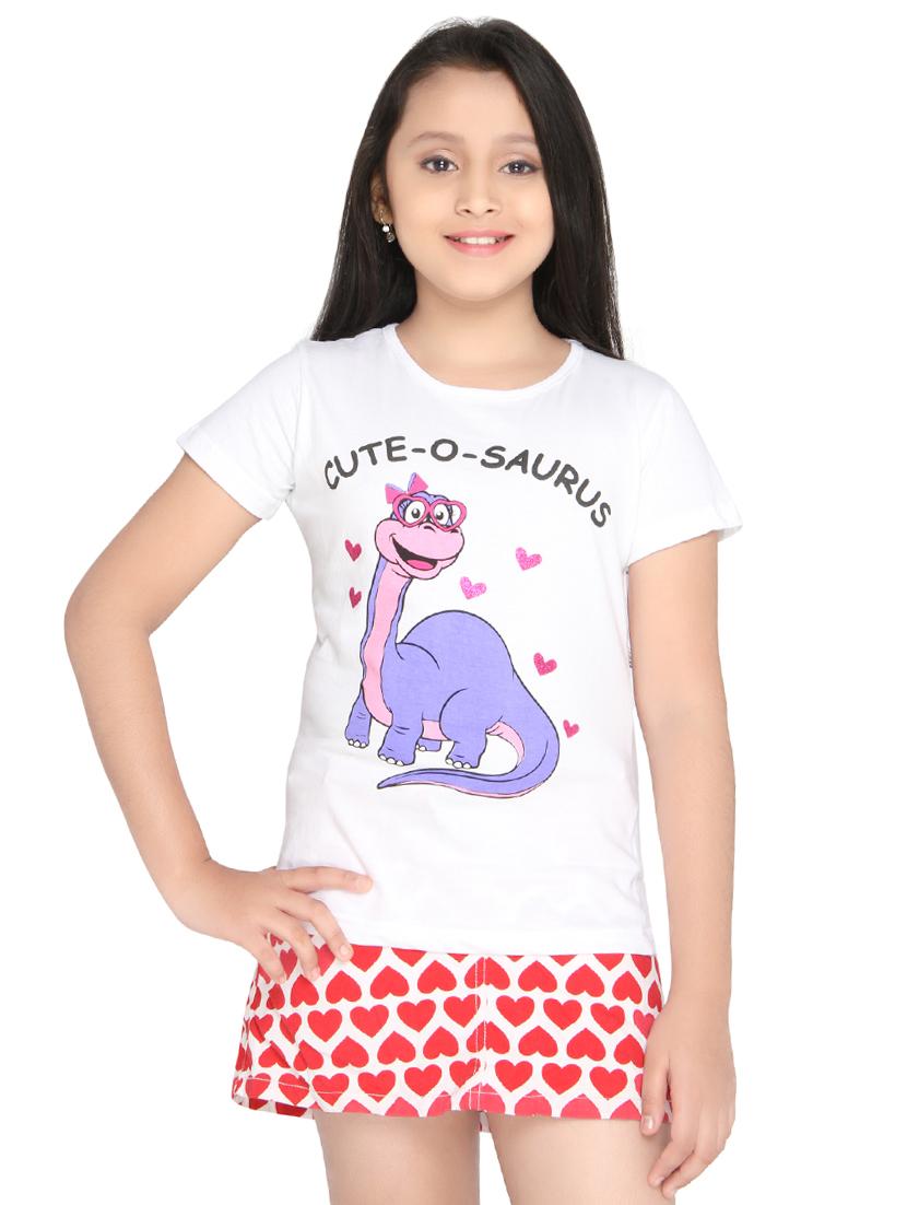 white cotton regular tops & tee - 14389747 - Zoom Image - 4