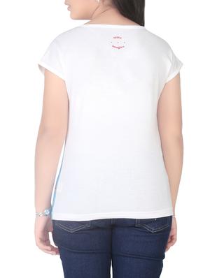 white cotton top - 14389752 - Standard Image - 3